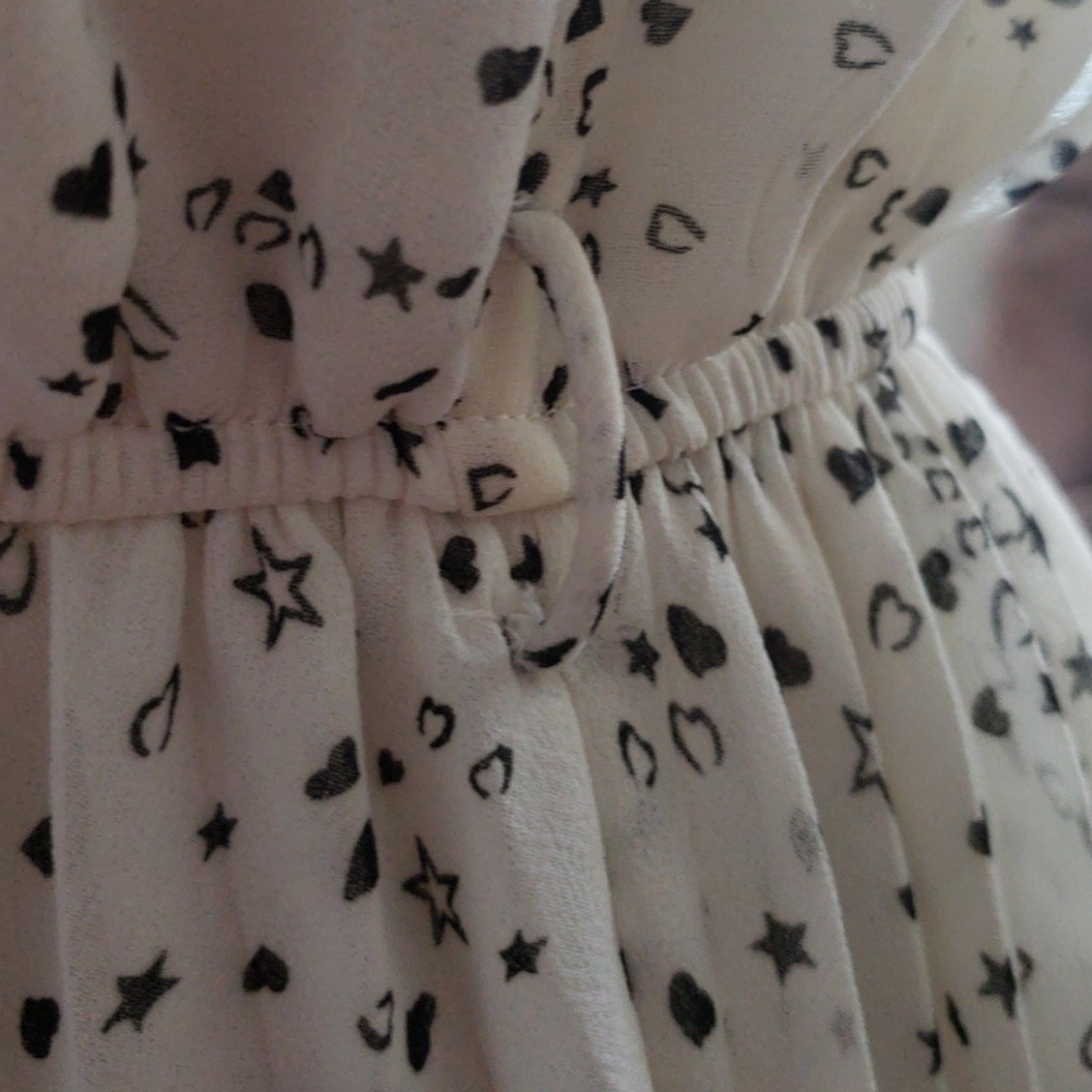 NEW GUESS WOMENS BLACK AND WHITE DRESS SZ M - Picture 6 of 8
